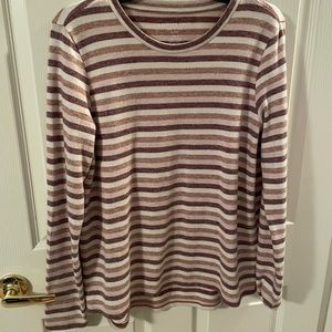Striped long sleeve shirt